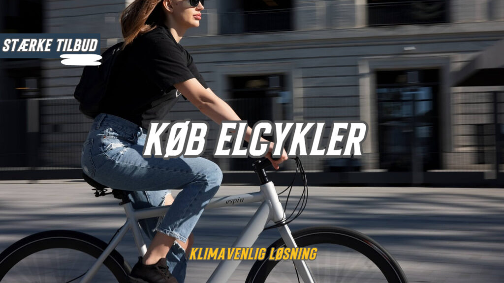 Køb elcykler billigt