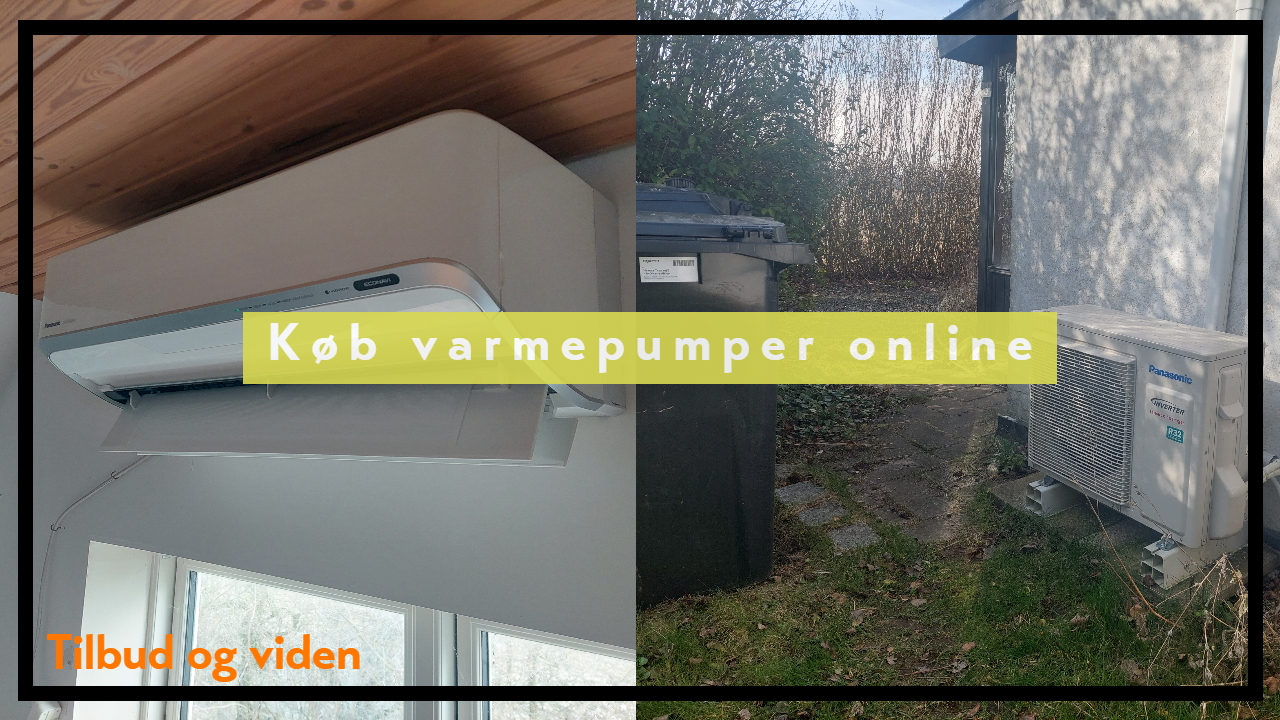 Køb varmepumper online