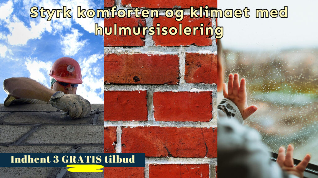 Tilbud på hulmursisolering